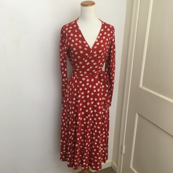 diane von furstenberg 1970s wrap dress